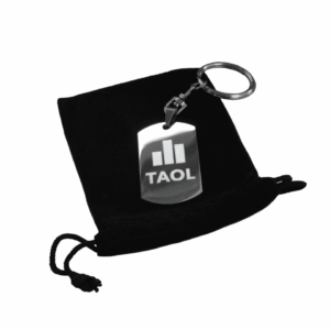 Schlüsselanhänger mit TAOL Logo